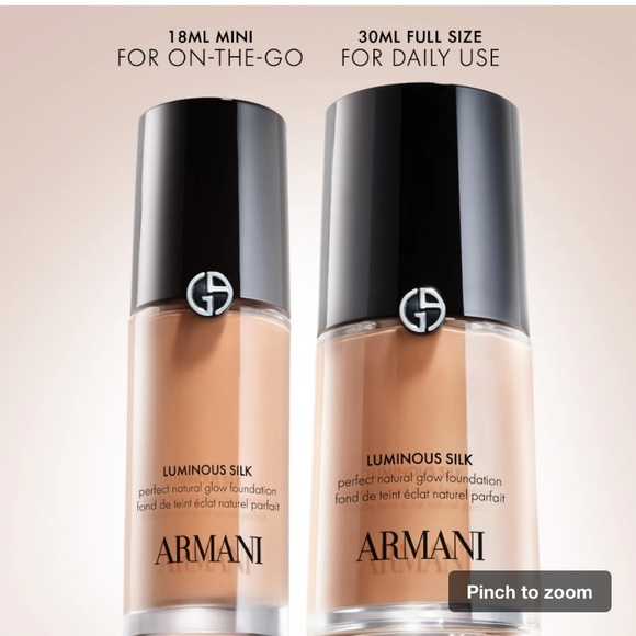 Giorgio Armani Luminous Silk Natural Glow Blurring Liquid Foundation Nr. 6 - Picture 6 of 8